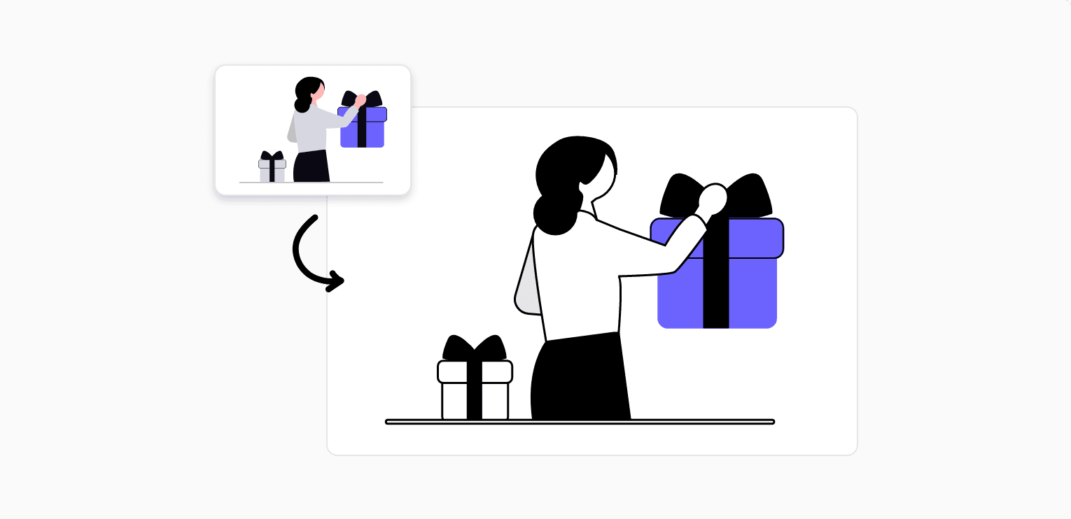 Discover the unDraw Illustrations in Mono